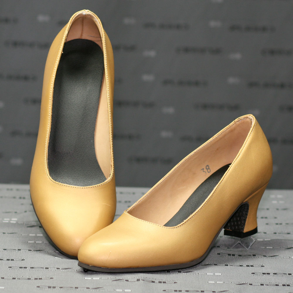 Prinzessinnen Schuh Damen Pump in gold und Vielen weiteren Farben